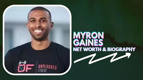 myron gaines real name|Myron Gaines – Age, Bio, Height, Weight, Girlfriend, Net Worth